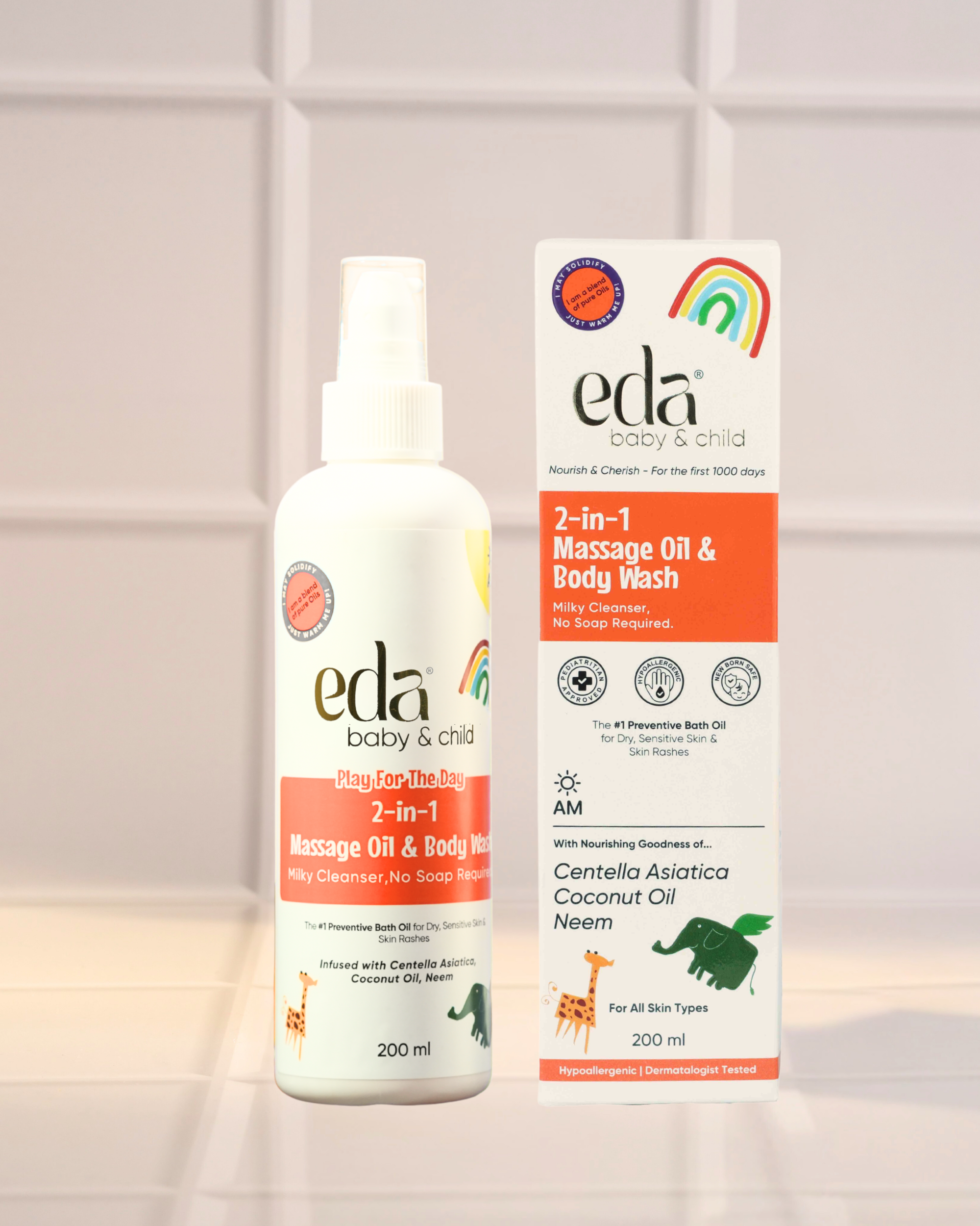 2-in-1 Massage Oil & Body Wash