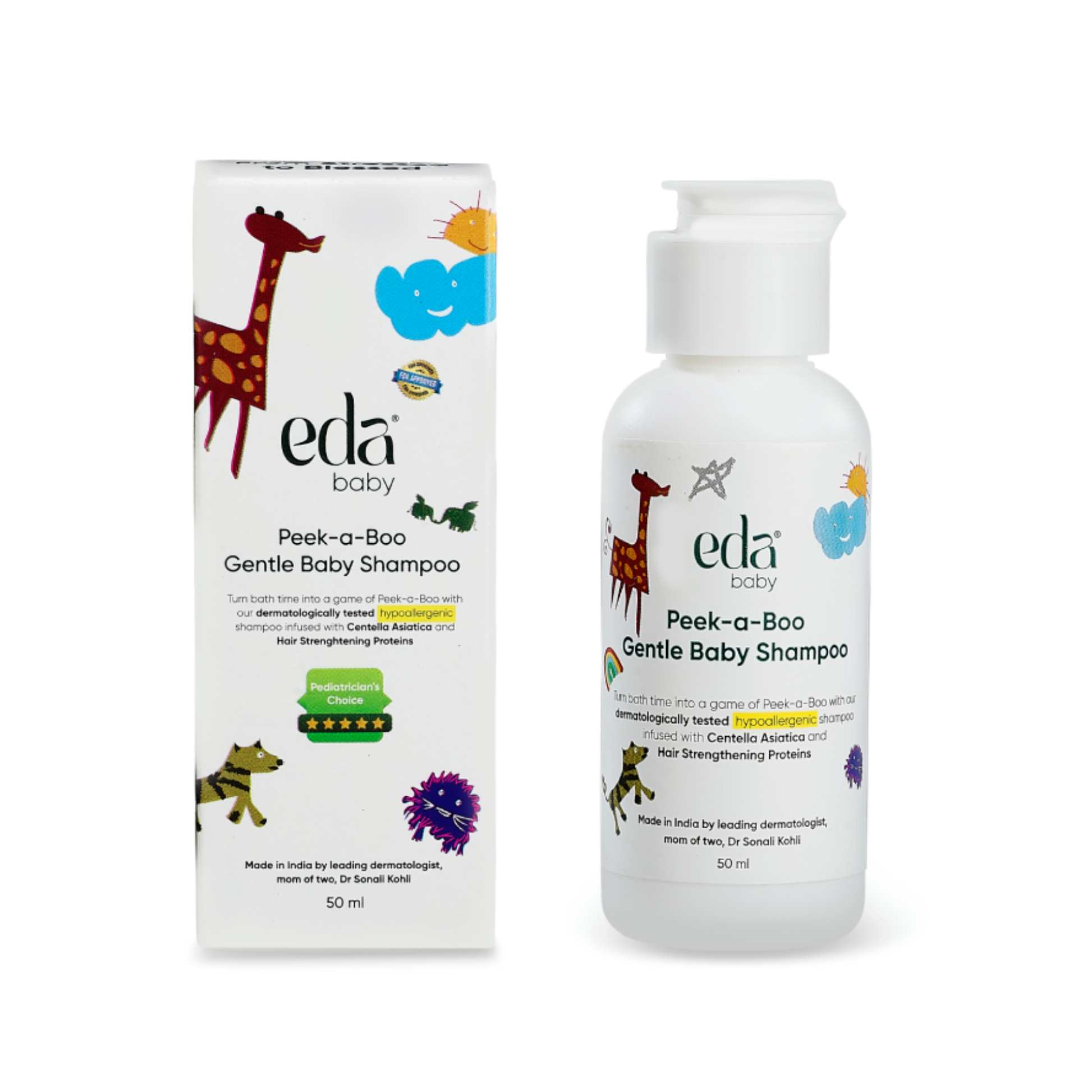 Peek-a-Boo Gentle Baby Shampoo